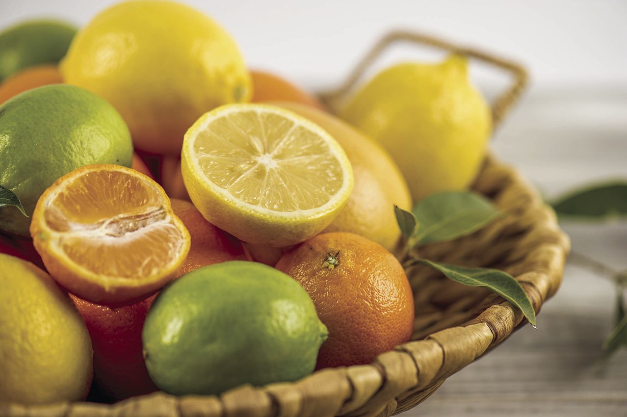 Citrus fruits.
